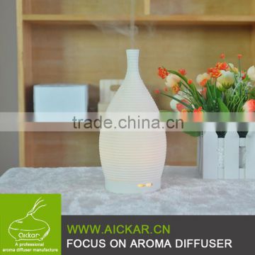 100ml Ceramic Essential Oil aroma Diffuser Aroma Humidifier Ultrasonic Ultra Quiet White