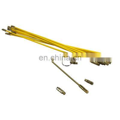 4mm 6mm Fiberglass Electrical Connectable Cable rod set  Fish Tape Pull Kit  /Running Rods