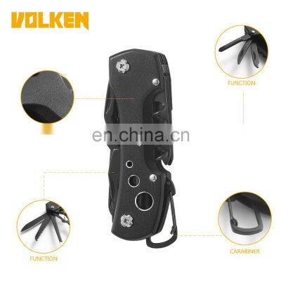 Outdoor All-black Stainless Steel Multi-function Combination Tool Portable EDC Knife photo-4