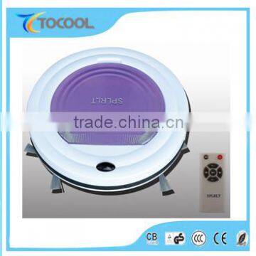 2016 Best promotion mini remote control robot vacuum cleaner OEM factory