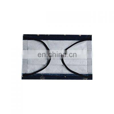 Factory Direct Sale Three PLy Cheap Fashion Face Mask Black Disposable Medical Face Mask Bulk In Stock