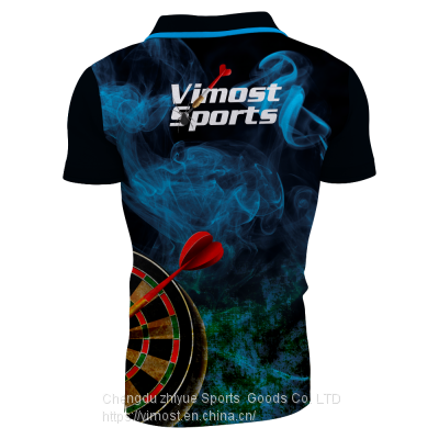 Custom Sublimation Fashion Dart Polo Shirts photo-2