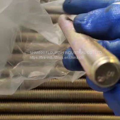 Bichromate Plated Threaded Stud Bolt Hex Nut Washer ASME A193 photo-2