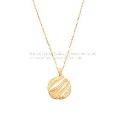 S925 Sterling Silver Irregular Initial Collar Necklace