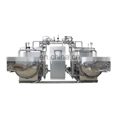 Automatic PLC control Single Pot Water Immersion retort machine for sale