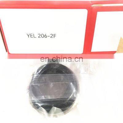 High quality 30*62*36.5mm YEL206 bearing YEL206-2F Insert ball bearing YEL206-2F for pillow block bearing