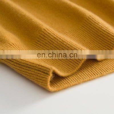 Custom Fashion 100% Pure Cashmere Hoodies for Women Solid Pattern Casual Winter Sweater With Hooded Collar and Front Logo photo-4