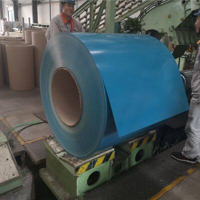 Boyuan supplies blue color coated steel plate coils, galvanized aluminum zinc plated spot futures