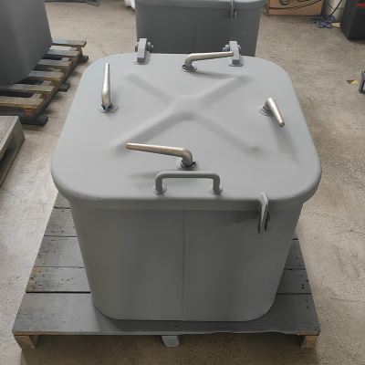 Steel 12V Hatch Cover for Boat Yacht Marine Anti-Corrosive Grey Weather-Tight Inspection Access photo-5