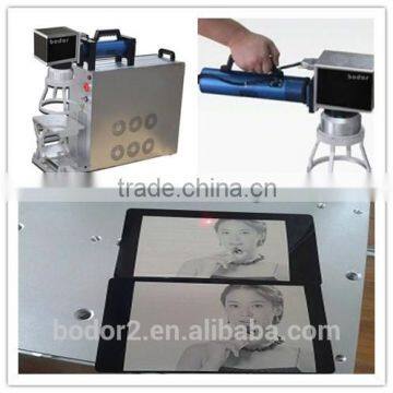 Hand-hold Fiber Laser Marking Machine For Metal