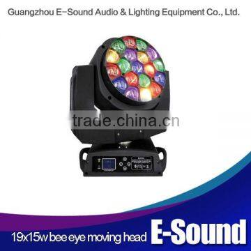 advanced version 19pcs LED big bee eye moving head light