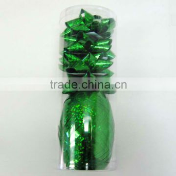 Creative Green Ribbon Eggs and Star Bows for Decoration,fancy ribbon and bow decoration