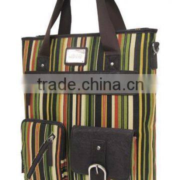 neutra Female Shoulder bag vertical stripes pocket lady handbags tide restoring ancient ways, 2046