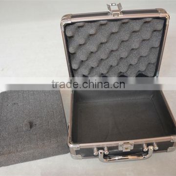 Diced Foam Hard Plastic Bag Aluminum Carrying Case