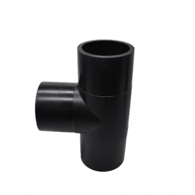 HDPE прямой стыковой тройник одинаковых размеров
