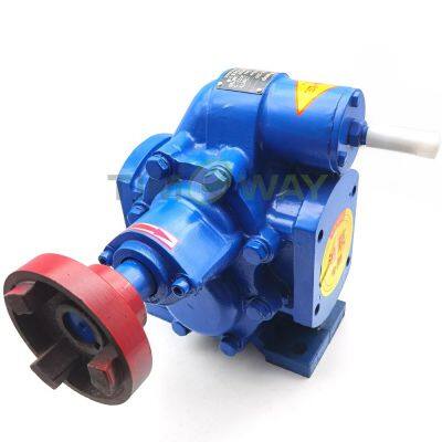 KCB 200 Stainless Steel Insulated Gear Oil Pump With 4kw Motor Oil Transfer Pump Cast Iron Open Valve and Mechanical Seal