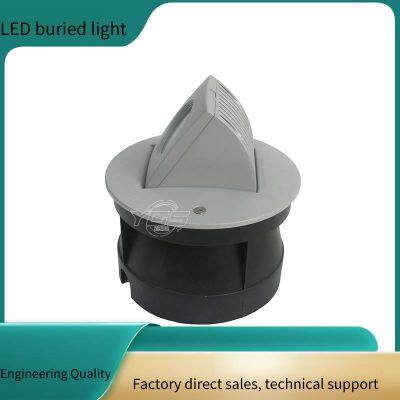 Led Outdoor Waterproof Semi-buried Ground Lights, Cob Adjustable Angle, Single Color Constant Light, Dmx512 Protocol photo-2