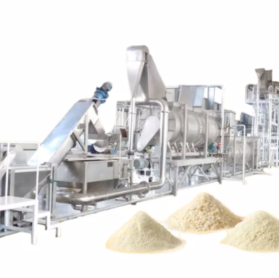 Ligne de production de poudre de flocons de pomme de terre