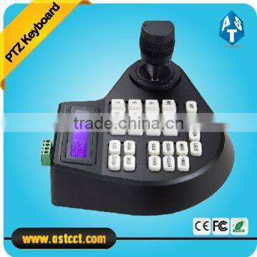 Intelligent 3D Mini joystick keyboard controller for security PTZ Dome Camera with RS485 LCD menu