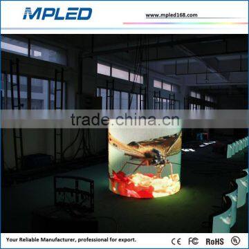 Made in China indoor folded video wall P6 magnetic led module