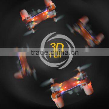 Minitudou 2016 Super Nano Upgraded Version Headless Nano 1 Smallest Drone RC Quadcopter With Colorful Light photo-3
