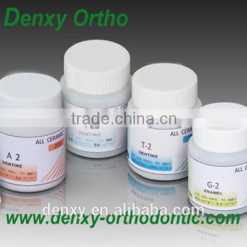 High quality dentine ceramic powder denture powder