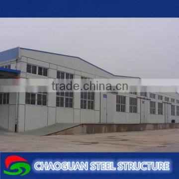 Nice and warm modular steel frame warehouse for sale