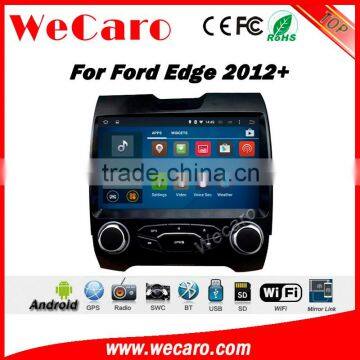 Wecaro WC-FE1018 10.2 inch android 4.4/5.1 Car DVD gps touch screen for ford edge 2012 + With Wifi and 3G Playstore