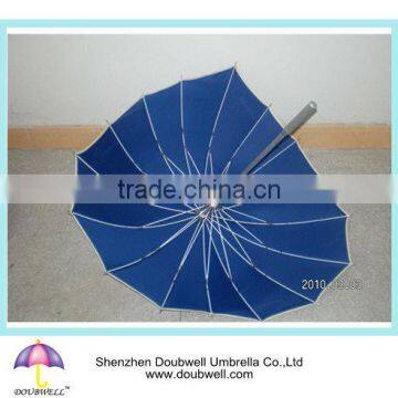 16 ribs leaf shape umbrella