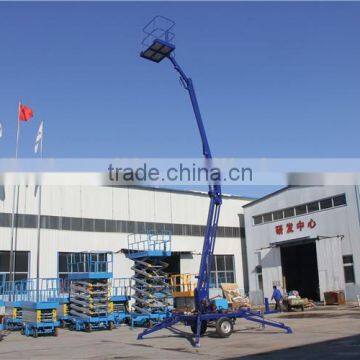 Movable 20m Hydraulic Cherry Picker Articulated Boom Lift photo-5