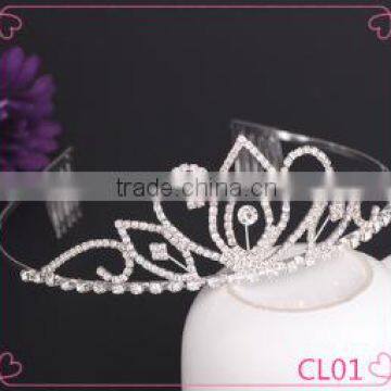 New arrival princess crown for girls children crowns and tiaras for 2016