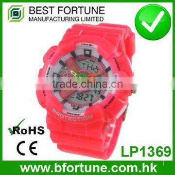 LP1369 Cheapest multifunction plastic 2016 design watches