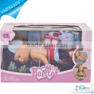 13 Inch Plastic Little Baby Born Swim Doll