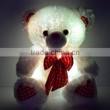 Light up Teddy Bear Plush Toy/Led Teddy Bear/cheap Teddy Lighting Bear Toys photo-2