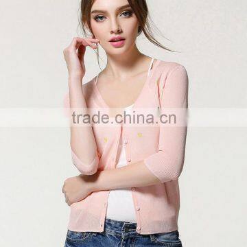 Knitting coat, knitted thin plus, sun-protective clothing, air conditioning unlined upper garment, the cardigan