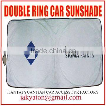 tyvek car sun shade double ring car sunshade ring car sunshade car sun shade car sun visor car accessories