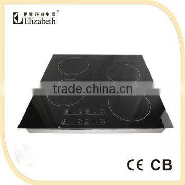 High quality 4 burner induction cooker with touch control electric induction cooker/cooktop from good kitchen appliance with CB