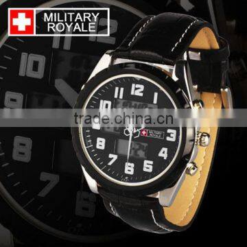 MR007 V6 Military Watch Man Black Face Army Military Wrist Watch