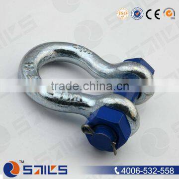 Electro Galv US Type G-2130 Bolt Anchor Shackle