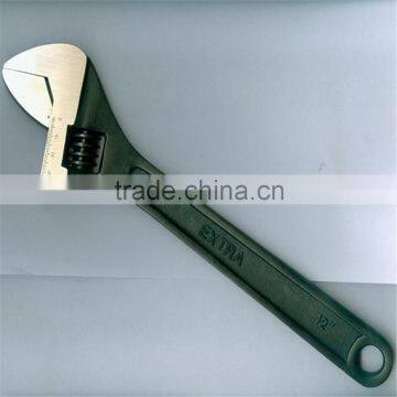 black adjustable spanner