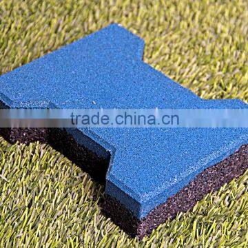 Rectangle Rubber Track Pad For Paver