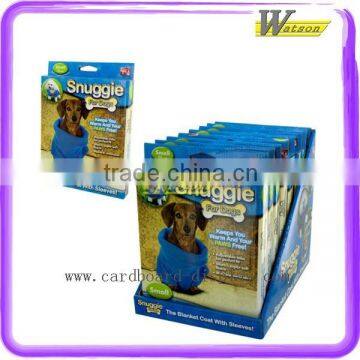 Snuggie For Dogs The Blanket Coat with Sleeves Counter Display Box