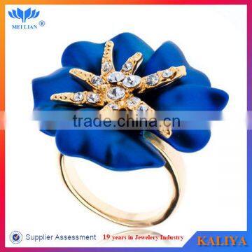 Latest gold starfish ring designs jewelry wholesale china