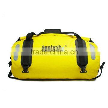 40L yellow bicycle waterproof travel duffel bike bag