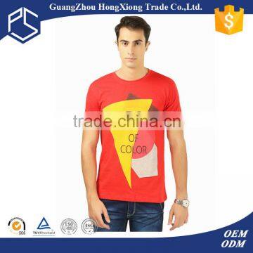 Low price silk screen red rock of the t shirts thailand