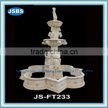 big decorative outdoor marble horse Fountain