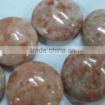 Sunstone Palm Stone Worry Stone Massage Stone Healing Stone photo-3