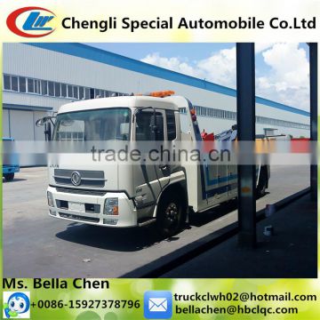 4*2 DONGFENG heavy duty tow truck, heavy rotator wrecker tow trucks sale