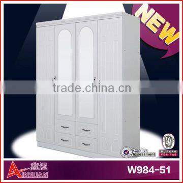 cheap furniture wardrobe and design wardrobe in the wall and white wooden wardrobe