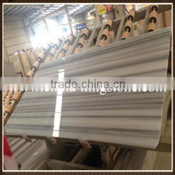 Chinese popular marble slab with grey veins buyer price